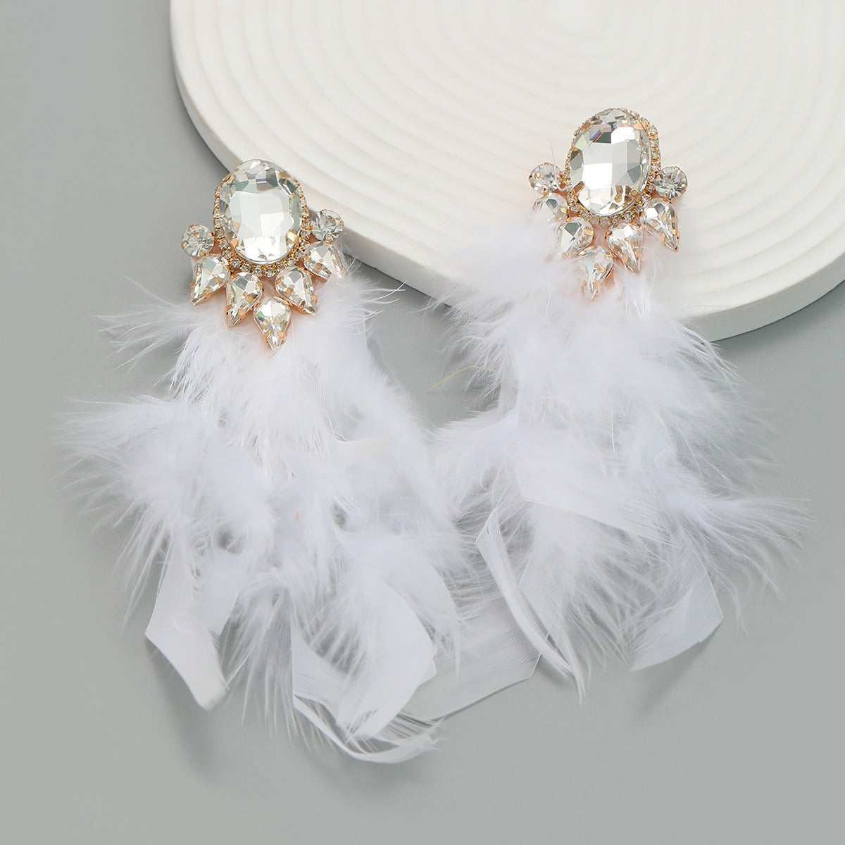 Boucles d’Oreilles Plumes Rituel de Bourbon Street