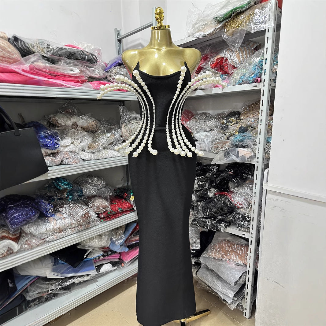 Robe Perles du Boudoir – Silhouette Couture