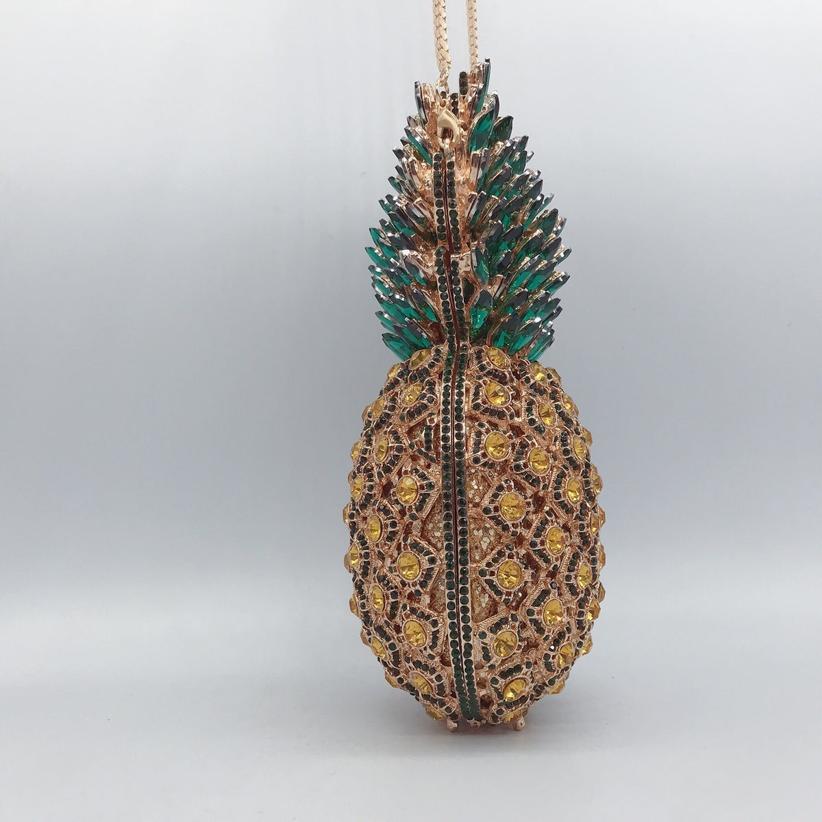 Minaudière Ananas Cristallisée – Sac Bijou de Soirée
