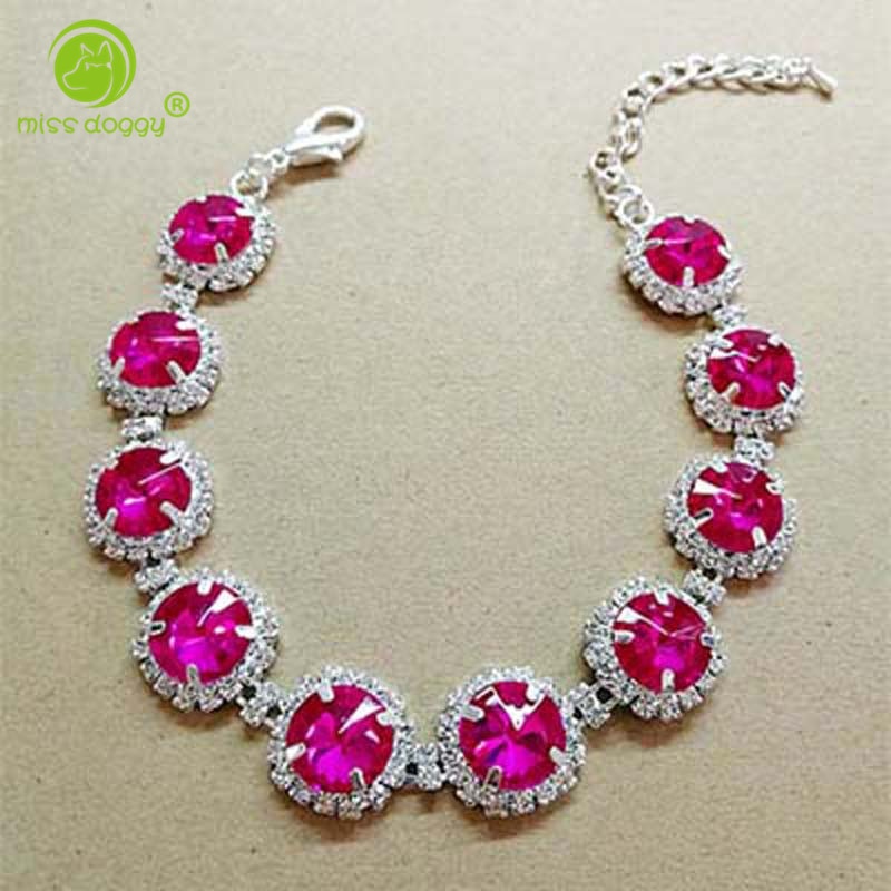 Éclat Nocturne — Collier Bijou en Strass pour Chien & Chat