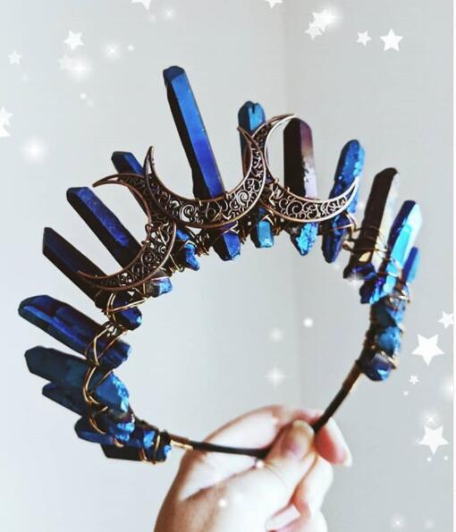 🌙 Diadème de la Lune Noire