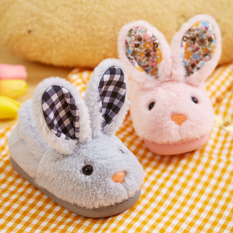 Chaussons Lapin Douillets Enfant – Douceur d’Hiver 🐰❄️