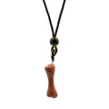 Os des Esprits – Collier Talisman en Goldstone