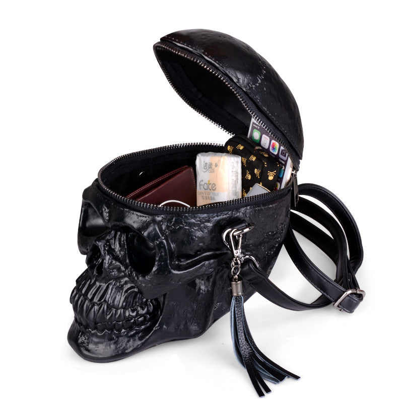 Sac Crâne 3D – Messager des Ombres