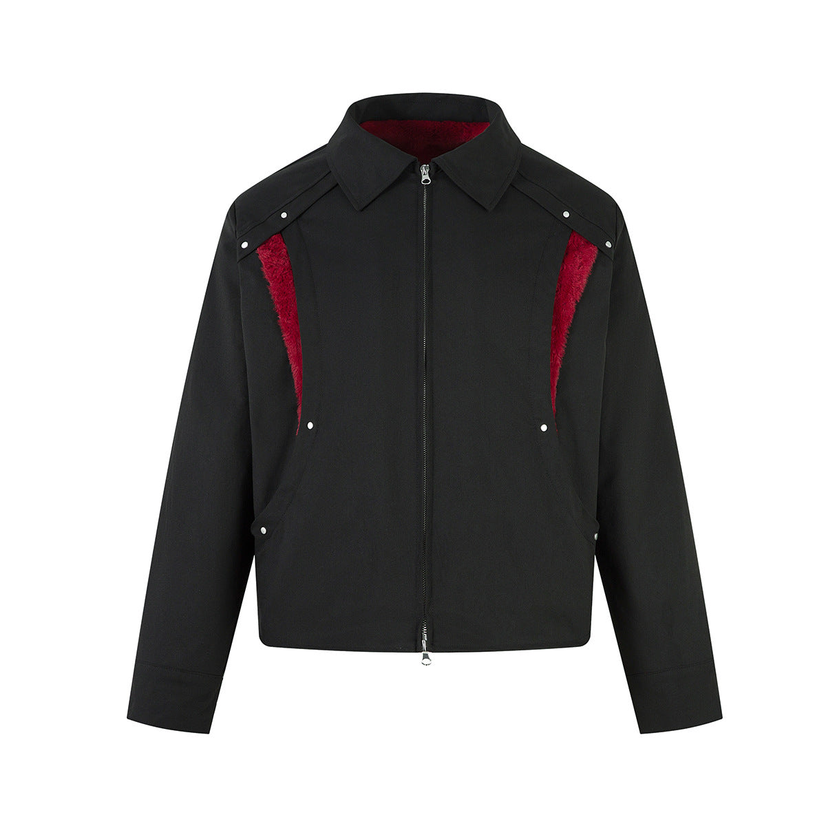 Veste Homme Sang Noir – Noir & Rouge