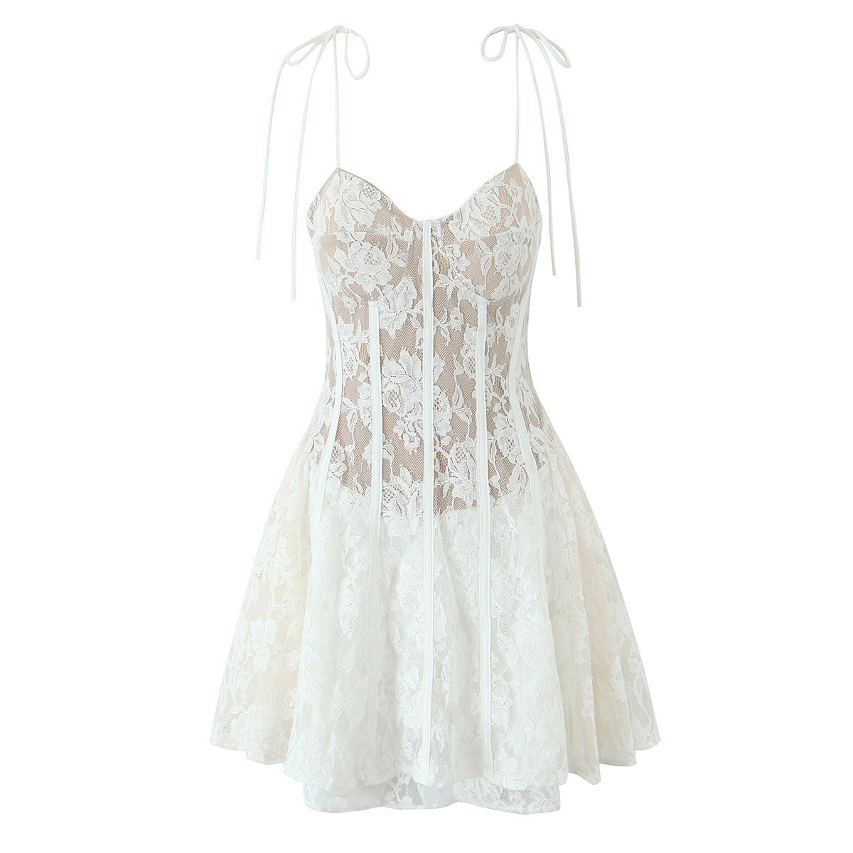 Robe Nocturne du Chapiteau — Dentelle Noire