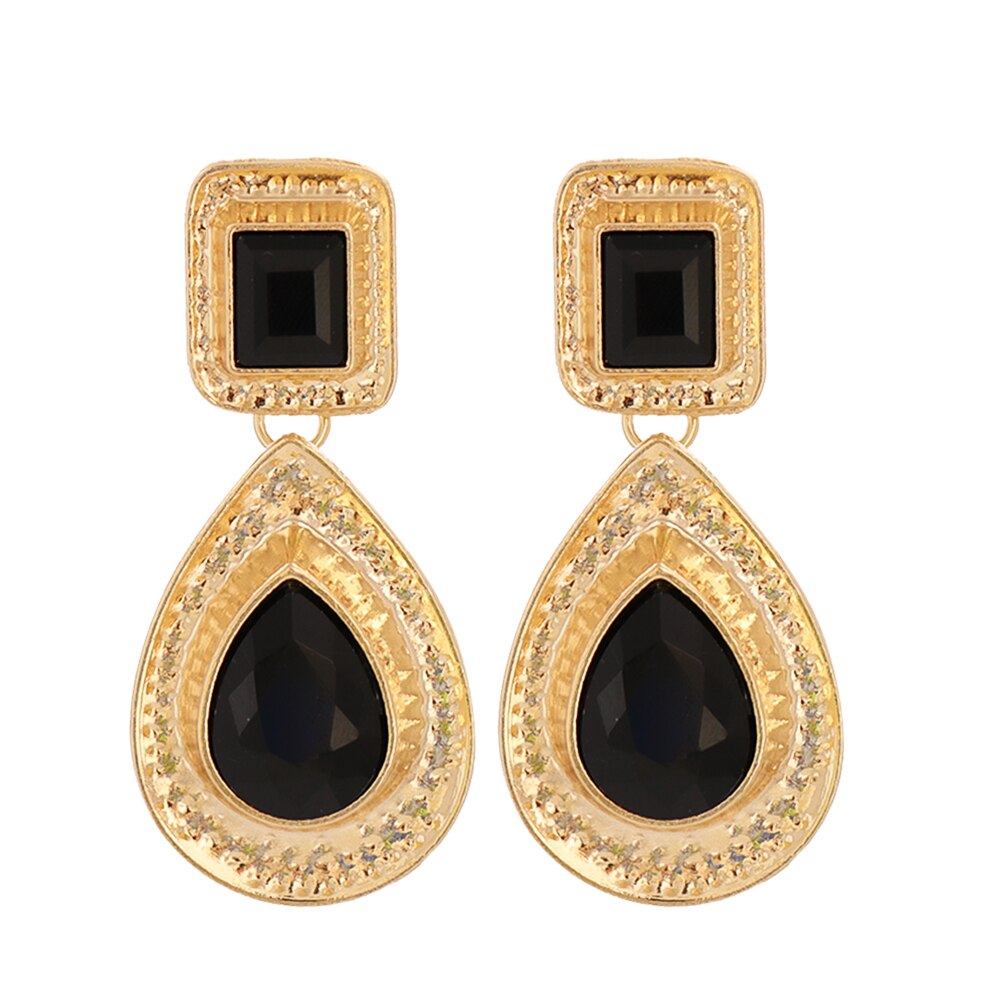 Les Larmes de la Diseuse de Bonne Aventure — Boucles d’Oreilles Cristal