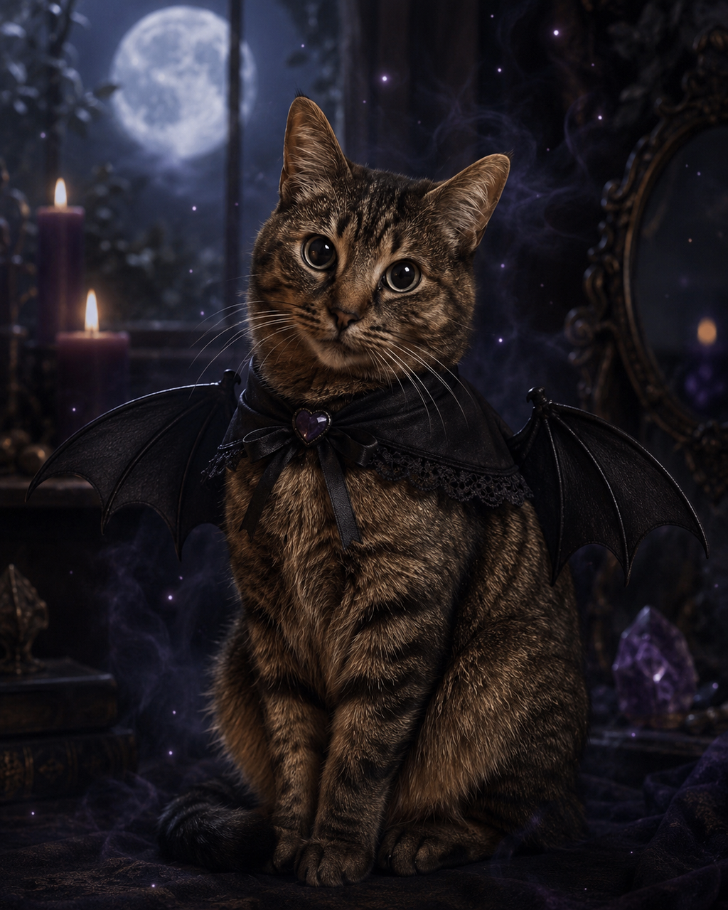 Les Ailes du Familier — Costume Chauve-Souris pour Chat