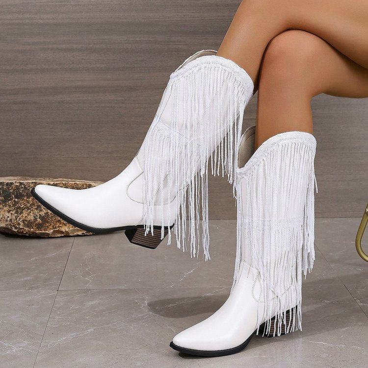 Bottes Western à Franges – Éclat Nomade
