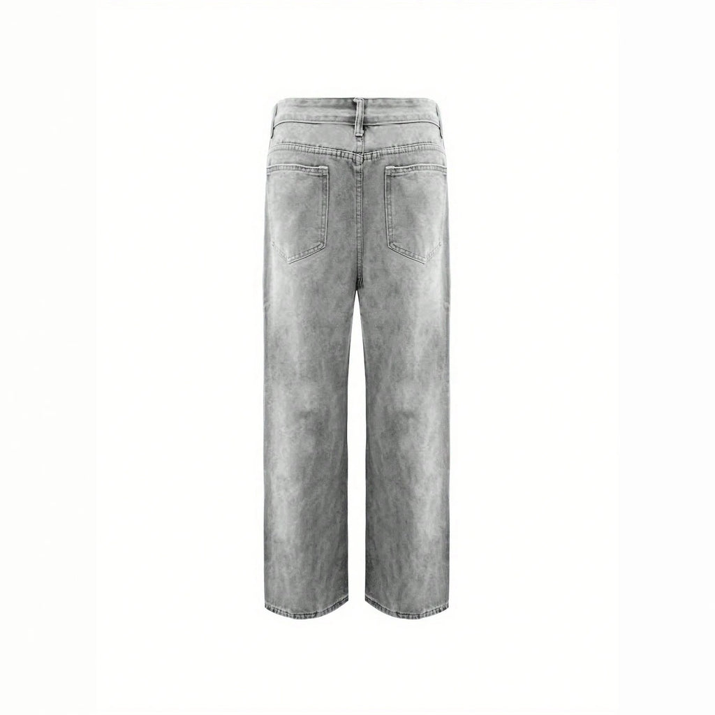 Jean Cendre Nocturne – Denim Gris Vintage Homme 🖤