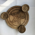 Le Cercle de Salem — Bougeoir d’Autel Pentagramme