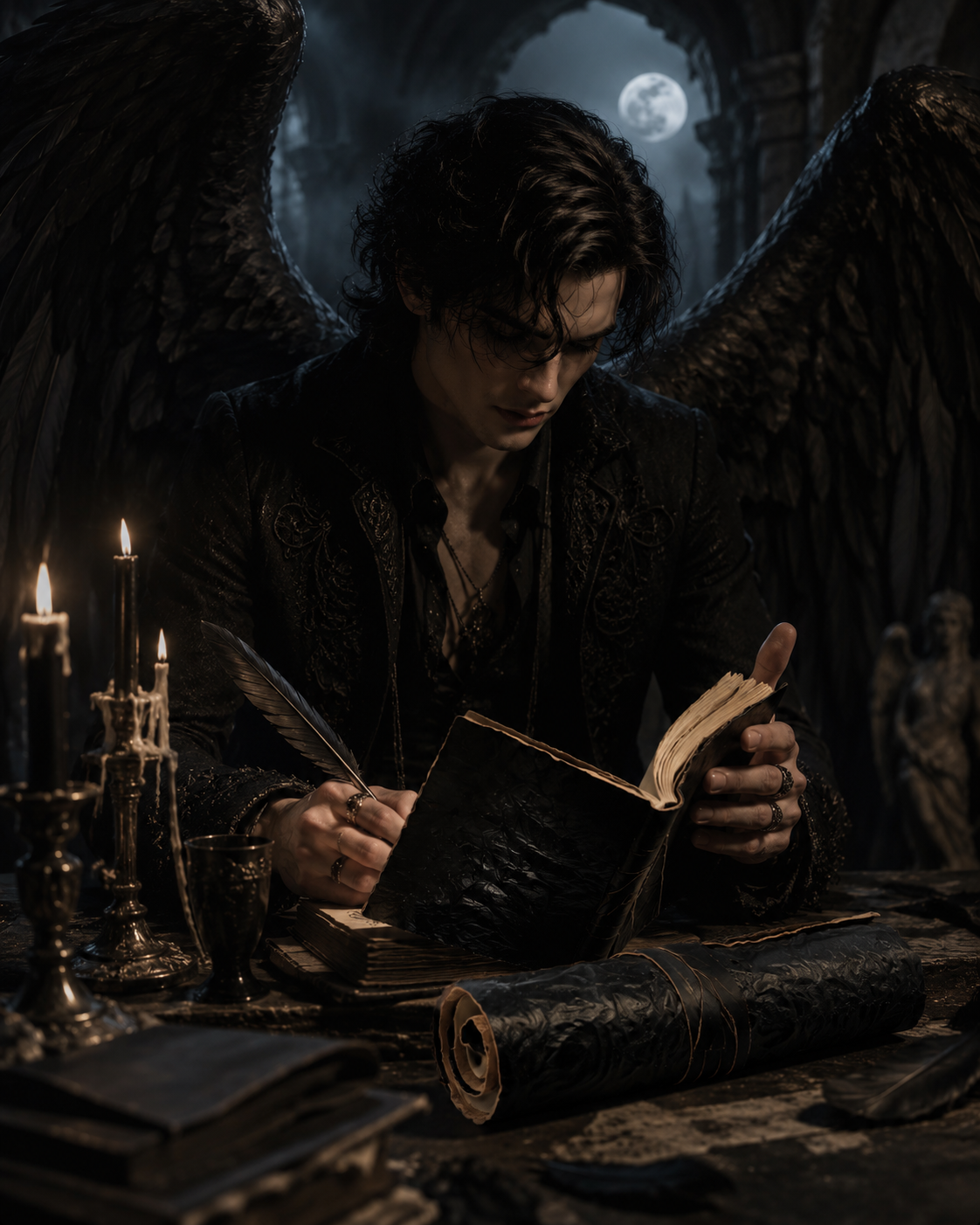 Le Dernier Secret de l'Ange Noir 🪽🖤
