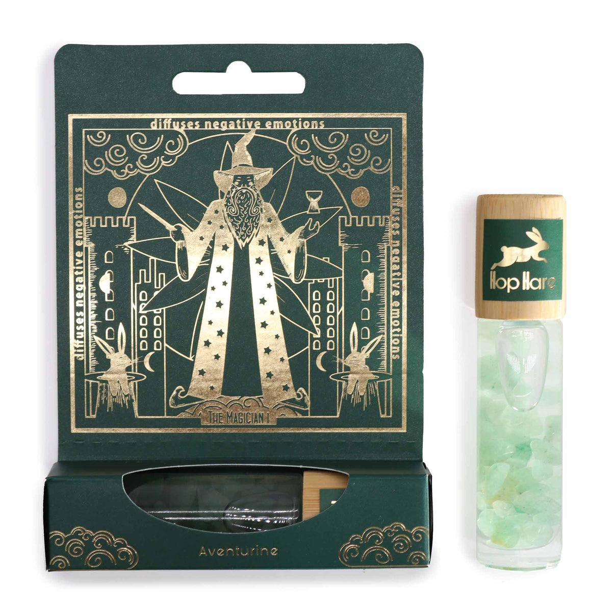 Le Magicien – Roll-On Rituel à l’Aventurine Verte