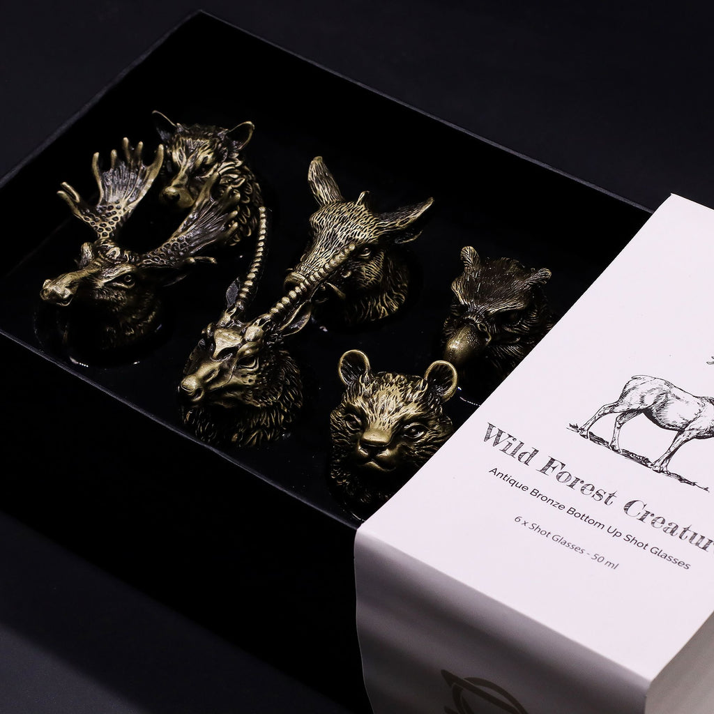 Les Gardiens de la Forêt – Coffret de 6 verres 50 ml