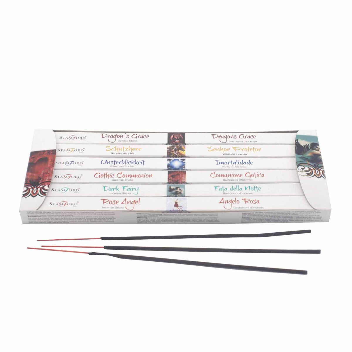 Le Voile Mystique – Coffret de 6 Encens Stamford