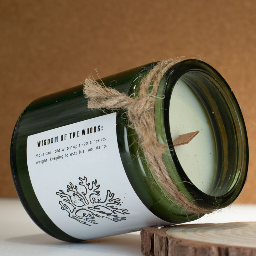 Bougie Greenman – Mousse & Brume 🌿🕯️