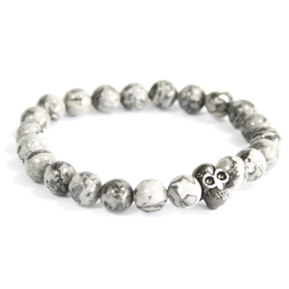 Étreinte des Abysses – Bracelet Talisman en Agate
