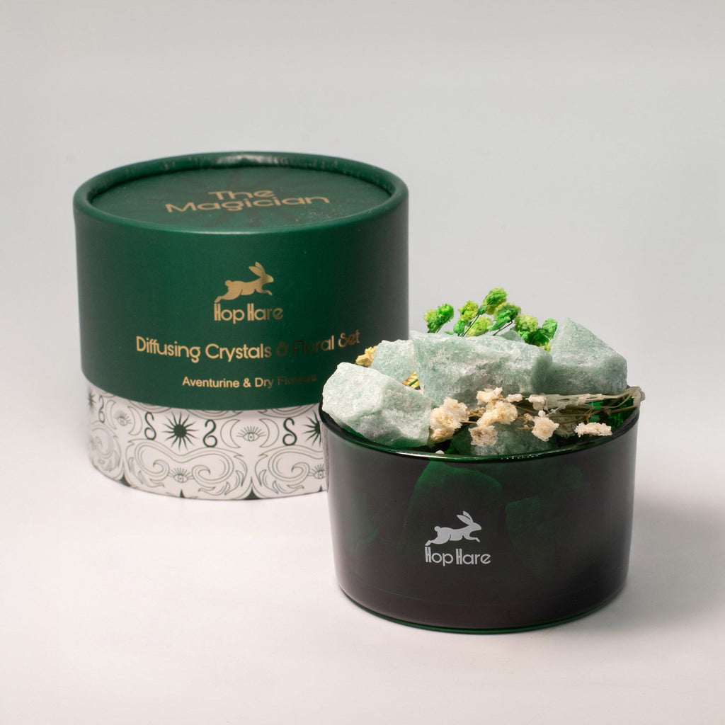 Le Jardin du Magicien – Cristaux Diffuseurs à l’Aventurine Verte
