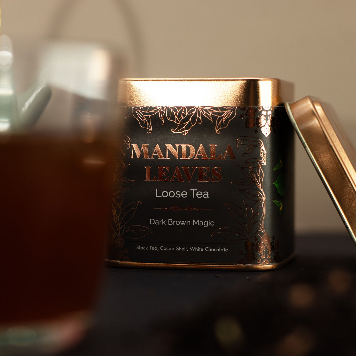 Magie Brune – Thé Noir Chocolat & Amande 50 g