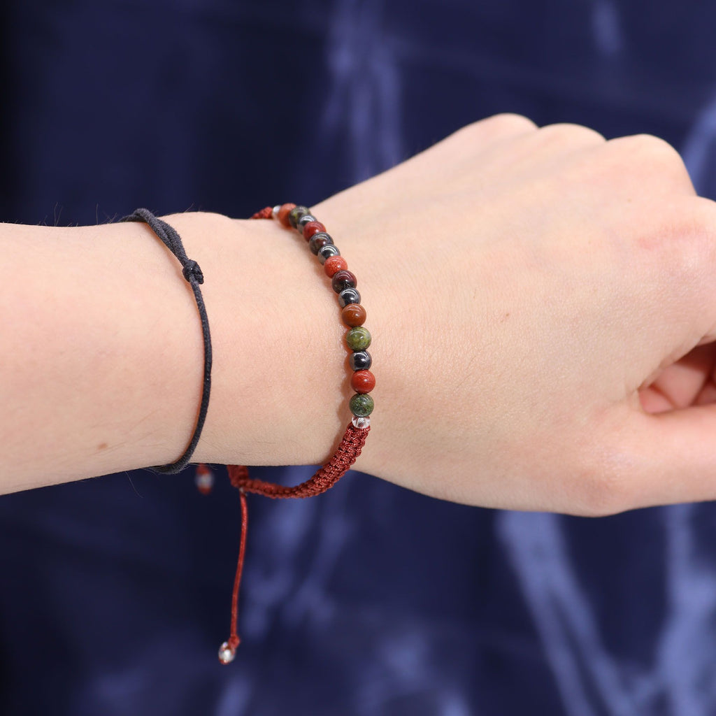 Bougie Astrologique Bélier – Cristaux & Bracelet ♈🕯️