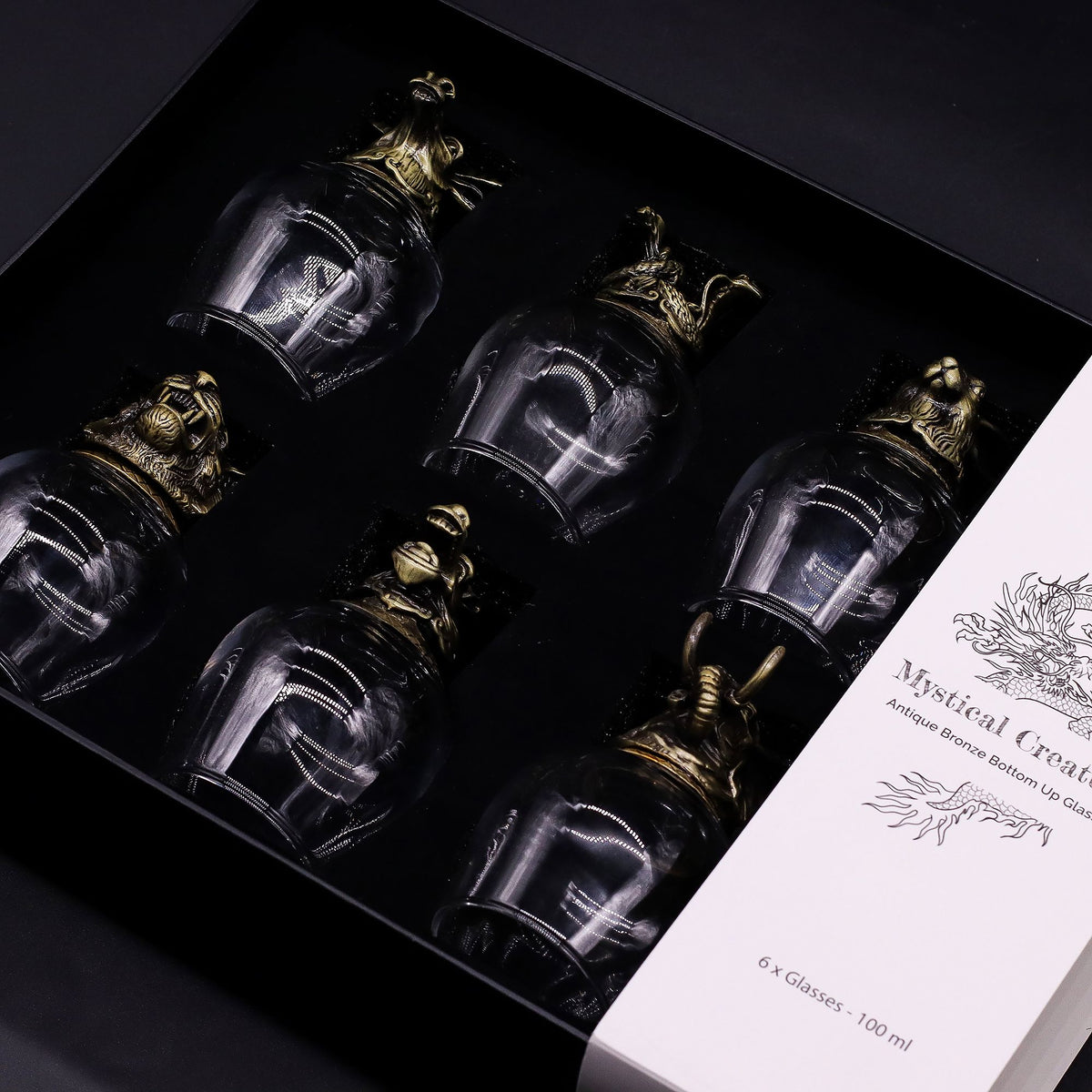 Les Créatures Mystiques – Coffret de 6 verres 100 ml