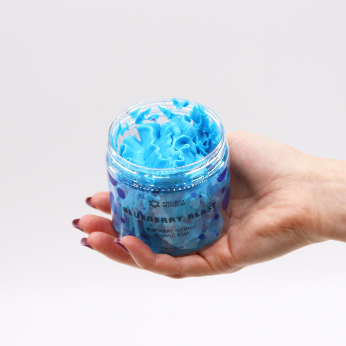 Blueberry Time — Savon Fouetté à la Myrtille 120 g 🫐🕰️✨