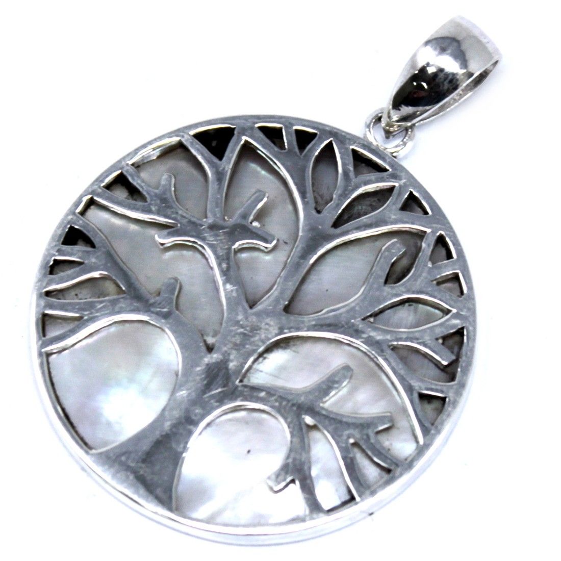 Arbre de Lune – Pendentif Arbre de Vie en Nacre 🌙🌳