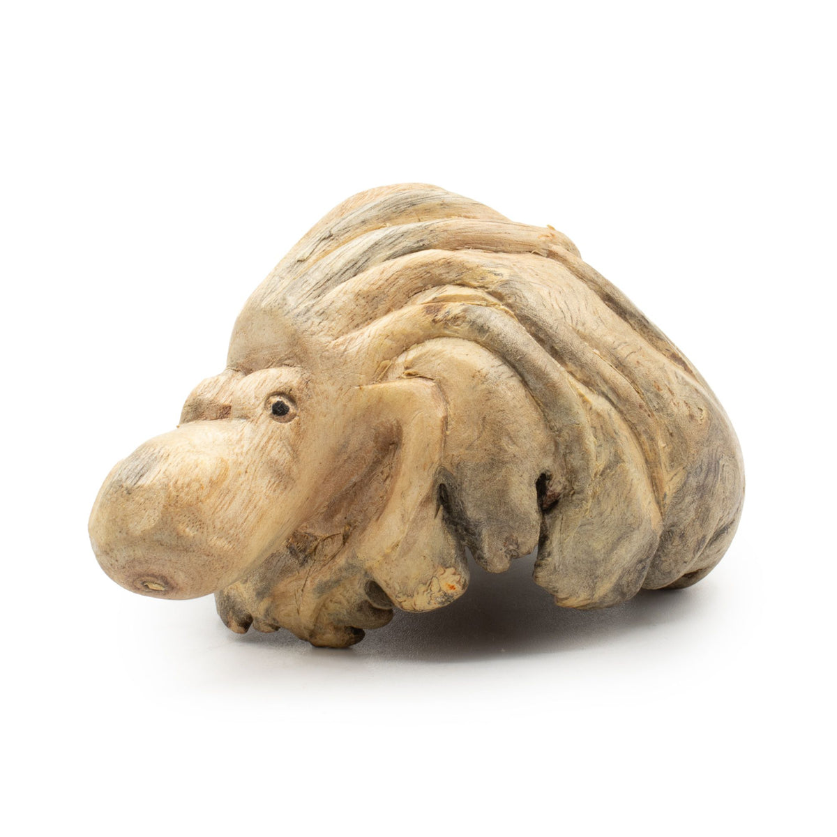 Le Gardien des Abysses – Pieuvre Sculptée en Bois Naturel
