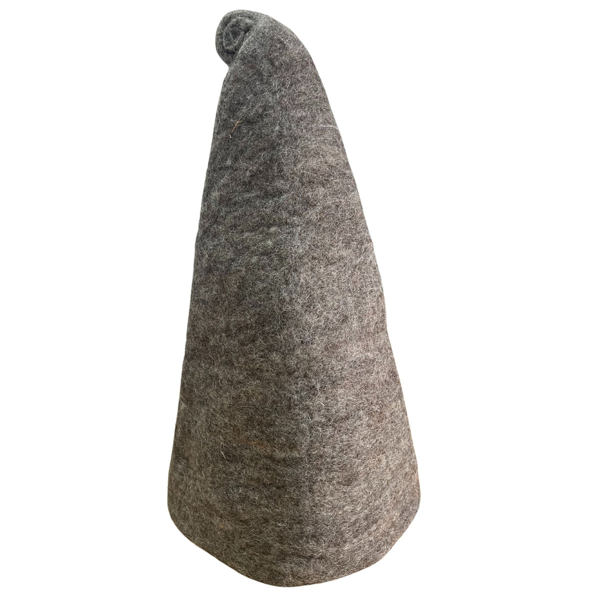 Chapeau du Sorcier – Chapeau de Sauna en Feutre Naturel Brun