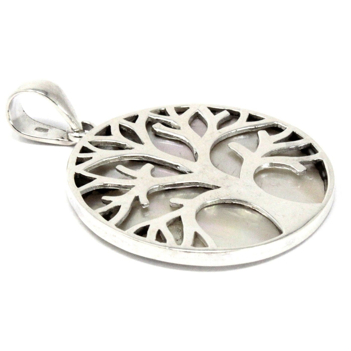 Arbre de Lune – Pendentif Arbre de Vie en Nacre 🌙🌳
