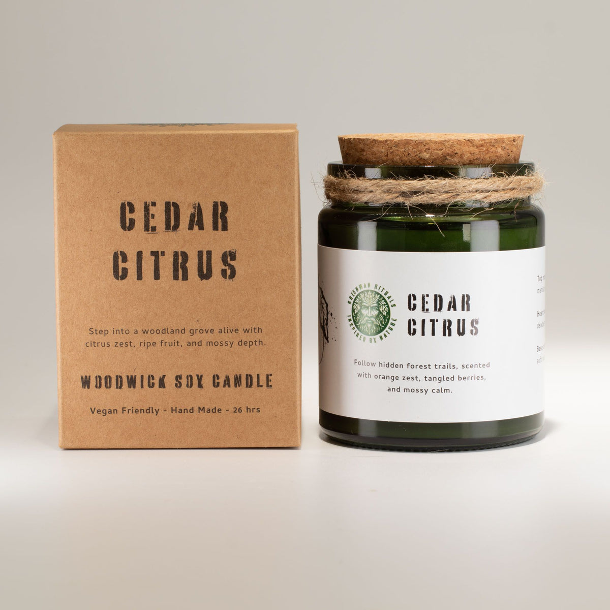 Bougie Forêt & Résine –
