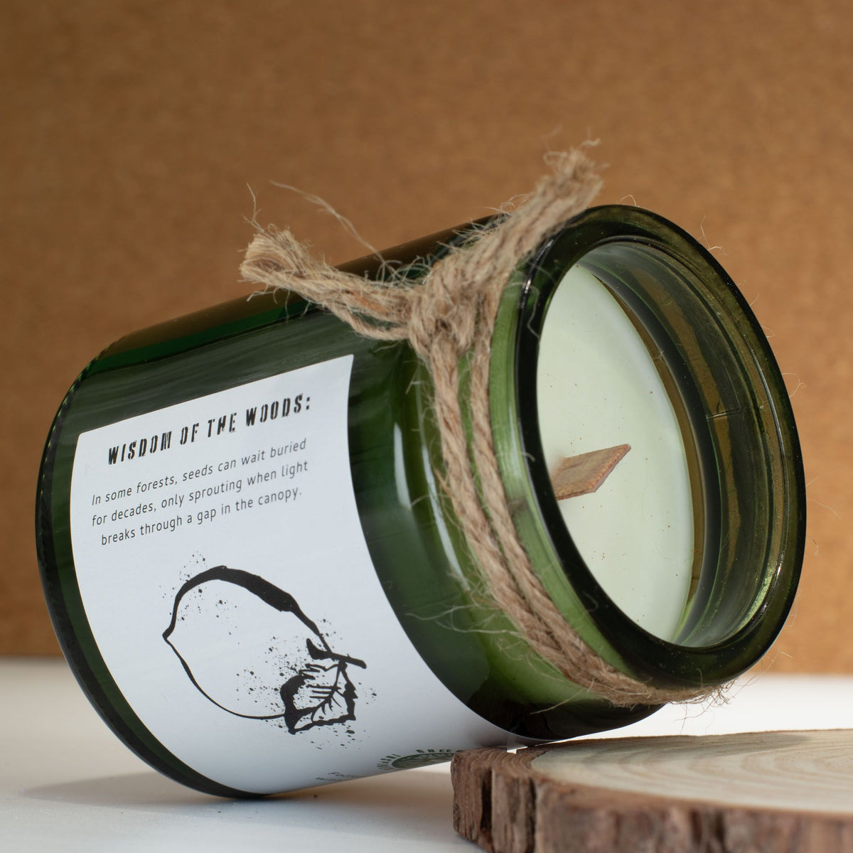 Bougie Forêt & Résine –